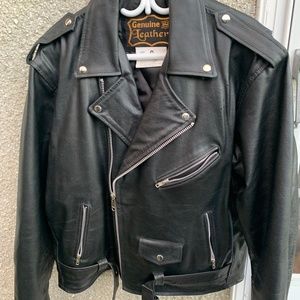 Leather Motorcycle jacket